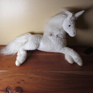 plush douglas unicorn lying down (W654)